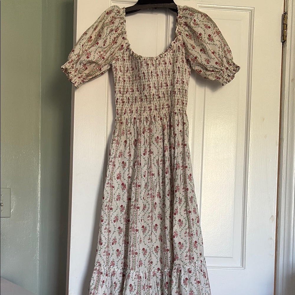 Floral Puff Sleeve Dress